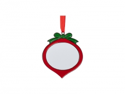 3” Sublimation Blank Ball Metal Ornament