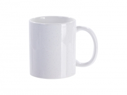 Sublimation Blanks Glossy 11oz 330ml White Starsky Glitter Mug