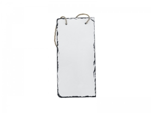 Sublimation Small Rectangular Hanging Stone(15*30cm)