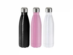 MAIKESUB 4pcs 17 oz Sublimation Blanks Water Bottle Stainless Steel Tumbler Insu - Default Title