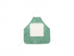 Sublimation Blanks Green Bleached Starry Linen Apron