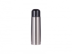 Sublimation 500ml Silver Flask Thermos Bottle