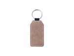 Sublimation PU Leather Key Chain (Gray, Barrel)