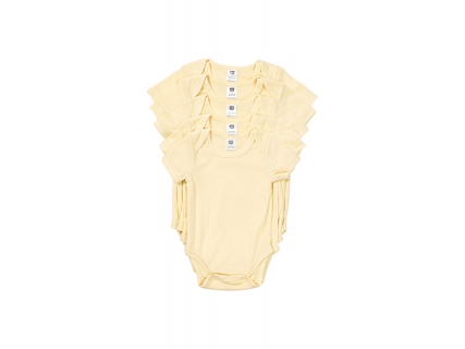 Mono Bebé Manga Corta Talla XXL (Amarillo,18-24M)