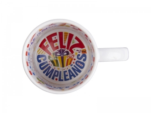 Sublimation 11oz Motto Mug(HAPPY BIRTHDAY, Spanish)