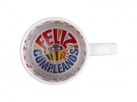 Sublimation 11oz Motto Mug(HAPPY BIRTHDAY, Spanish)