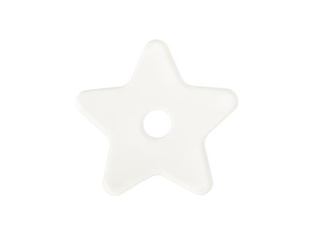 Sublimation Blanks Acrylic Name Tag (7.4*7.7*0.4cm,Star Shape)