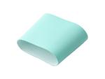 Engraving Blanks Laserable Silicone Sleeve for Tumbler(Light Blue/White)