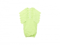 Sublimation Blanks Baby Long Sleeve Nightdress(Green)