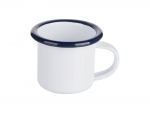 Sublimation 3oz/100ml Enamel Mug (Blue Edge)