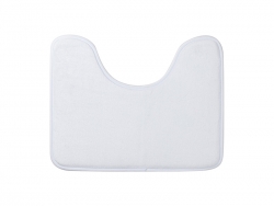 Sublimation Blanks Contour Toilet Mat (40*50cm)