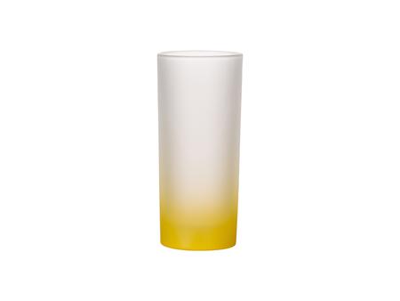 Vaso Cristal 10oz (Color Degradado Amarillo)