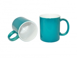 Mug magique A+ 330 ml vert foncé Sublimation Transfert Thermique