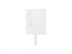 Sublimation Blanks Graduation Fan (Grad)