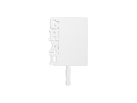 Sublimation Blanks Graduation Fan (Grad)