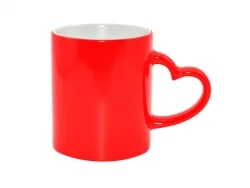 Caneca Mágica 11oz Asa Coração Vermelho