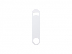 Sublimation Blanks Full White Stainless Steel Bottle Opener (4*17.7cm)