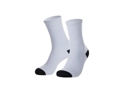 Blank Sublimation Socks SubReady Performance Crew Socks, White