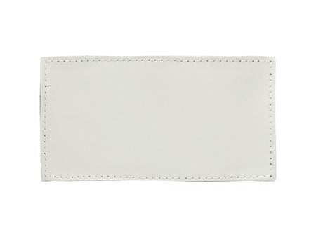 2.5&quot;*4.5&quot; Rectangle Sub PU Leather with Patch Velcro