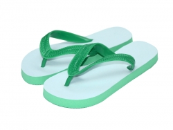 Tongs taille L vert Sublimation Transfert Thermique