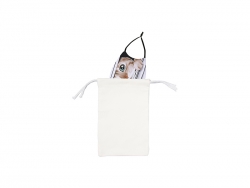 13.5*21cm Sublimation Canvas Face Mask Storage Bag