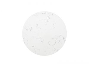 Sublimation Round Marble Texture Placemat w/ Non-Slip Pad (φ20cm/ 7.87&quot;)