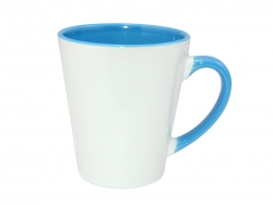 Mug Funny bleu ciel coniques Latte petits  Sublimation Transfert Thermique