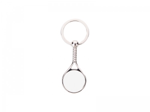 Sublimation Key Chain (Tennis Racket)