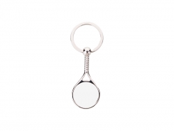 Sublimation Key Chain (Tennis Racket)