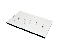 Placa Sublimação MDF with Six Hooks