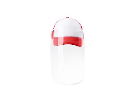 Gorra Infantil Sublimación Sin Pantalla Facial Desmontable (Rojo)