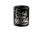 11oz Full Black Color Mug