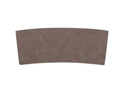 Engraving Blanks Laserable Leather Sleeve for Tumbler(Gray Brown/Black,27.5*25*10cm)
