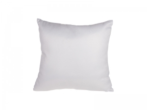 Sublimation Glitter Square Shape Pillow Cover (40*40cm,White)