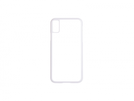 Carcasa iPhone X insert no incluido (Plástico, Blanco)