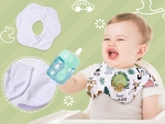 Sublimation Blanks Lace-Shaped Baby Bib (White)