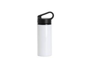 Sublimation 20oz/600ml Aluminium Water Bottle w/ Black Portable Lid