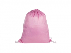 Sublimation Glitter Drawstring Backpack (Pink)