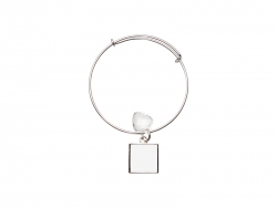 Pulsera Ajustable con Insert Redondo (Circular)