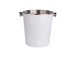 Cubo de Gelo Inox (Branco)