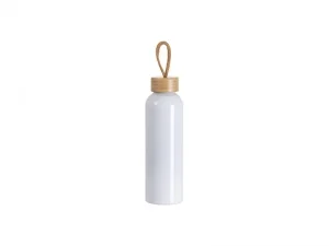 20oz Sublimation Blanks White Aluminium Water Bottle with Straw Lid