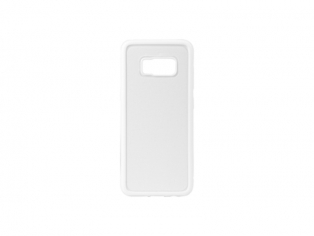 Carcasa para Samsung S8 G9500 Cover sin inserción (Goma, Blanco)