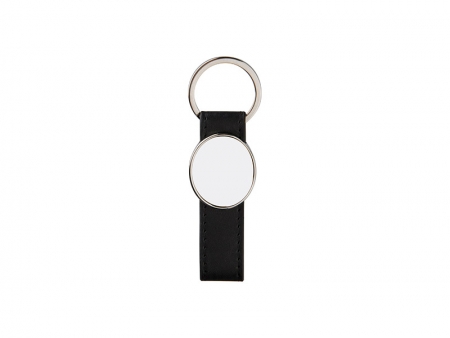 Sublimation Strip PU Key Chain(Oval)