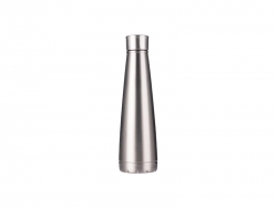 Sublimation 14oz/420ml Stainless Steel Pyramid Shaped Bottle (Silver)