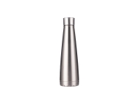 Sublimation 14oz/420ml Stainless Steel Pyramid Shaped Bottle (Silver)