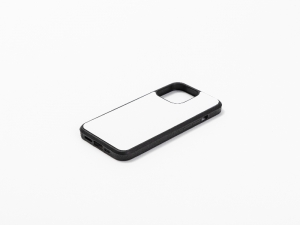 Sublimation Blanks iPhone 13 Pro Cover (Rubber, Black)