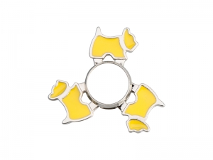 Sublimation Fidget Spinner(Dog, Yellow)