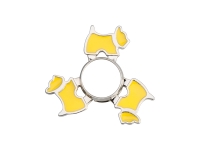 Sublimation Fidget Spinner(Dog, Yellow)