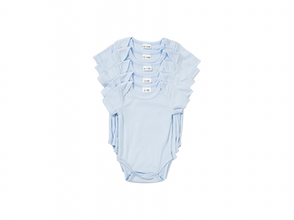 Mono Bebé Manga Corta Talla XXL (Azul Claro,18-24M)