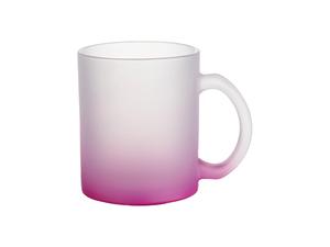 Sublimation 11oz Glass Mugs Gradient Purple